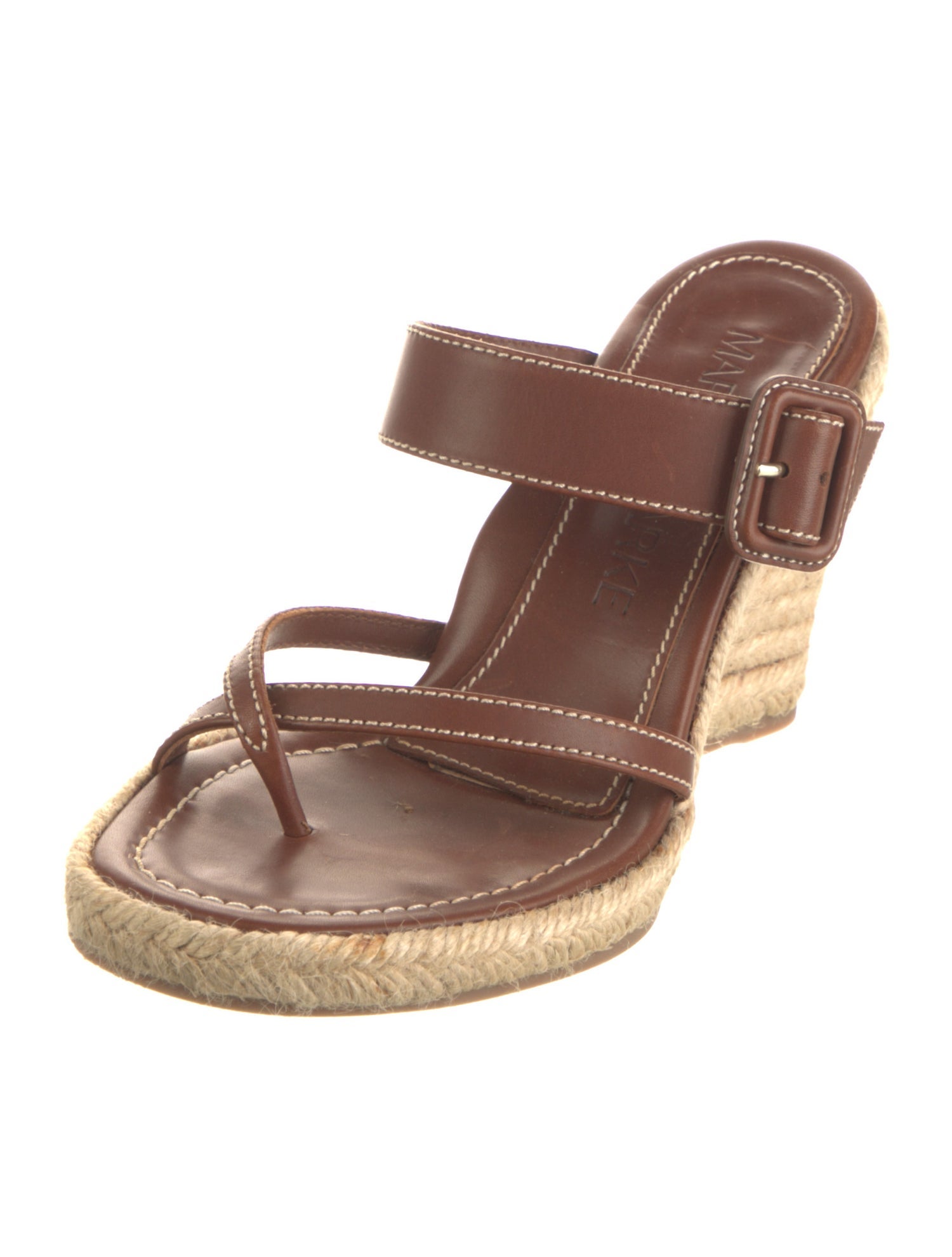 Marion Parke Leather Espadrilles