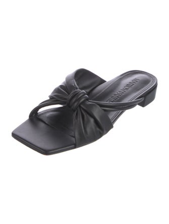 Marion Parke Leather Slides