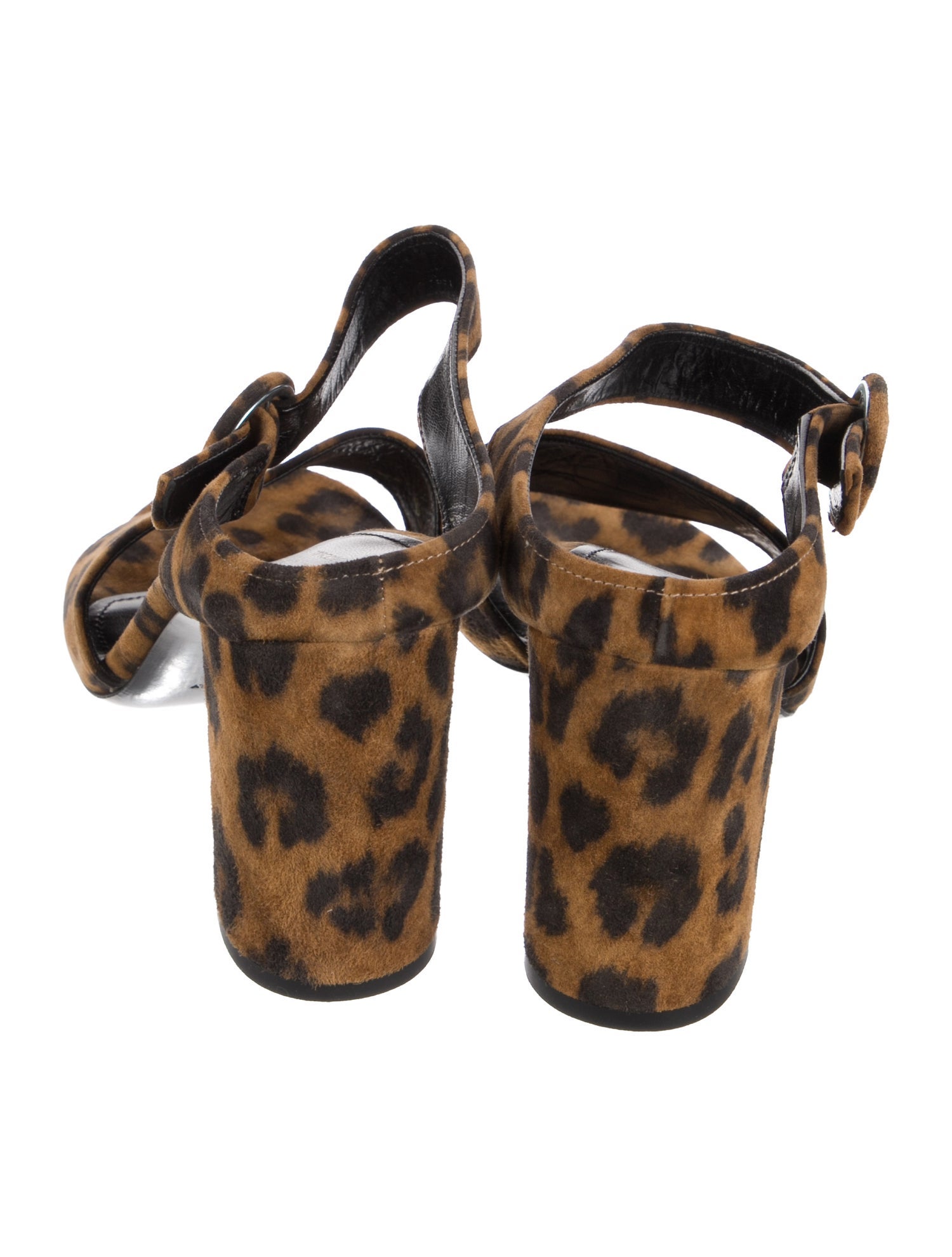 Marion Parke Suede Animal Print Slides