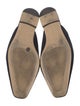Marion Parke Suede Leather Trim Embellishment Mules