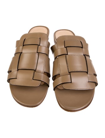 Marion Parke Leather Slides