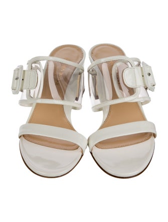 Marion Parke Patent Leather Slides