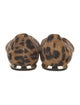 Marion Parke Suede Animal Print Flats