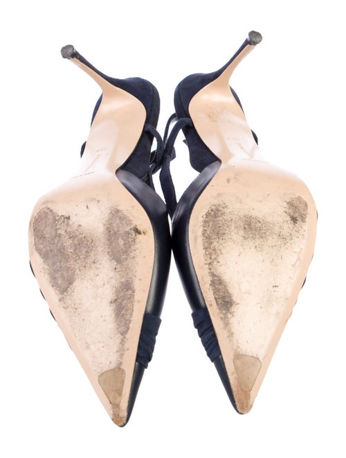 Marion Parke Suede Slingback Pumps