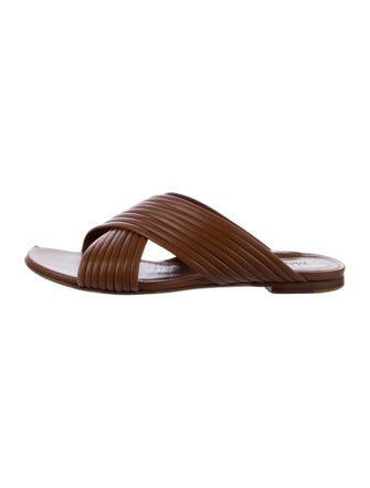 Marion Parke Leather Slides