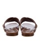 Marion Parke Leather Slides