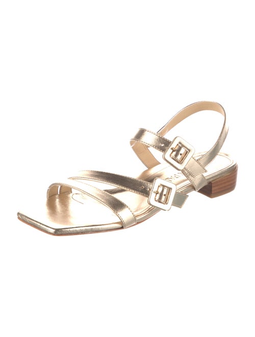 Marion Parke Leather Slingback Sandals