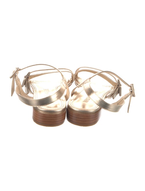 Marion Parke Leather Slingback Sandals