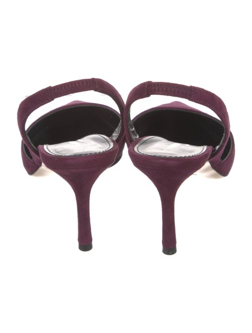 Marion Parke Suede Slingback Pumps