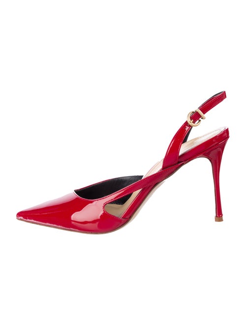 Marion Parke Leather Slingback Pumps