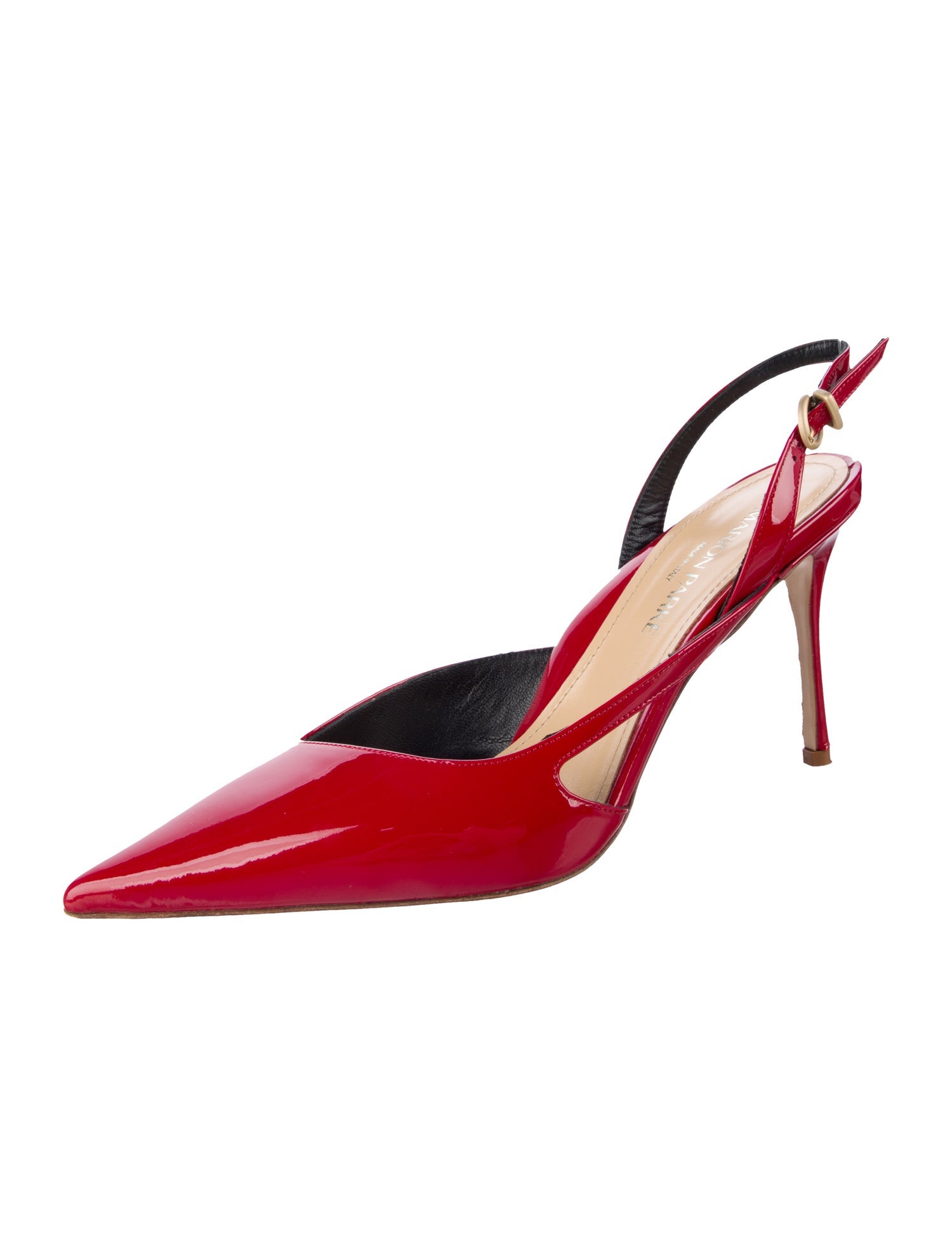 Marion Parke Leather Slingback Pumps