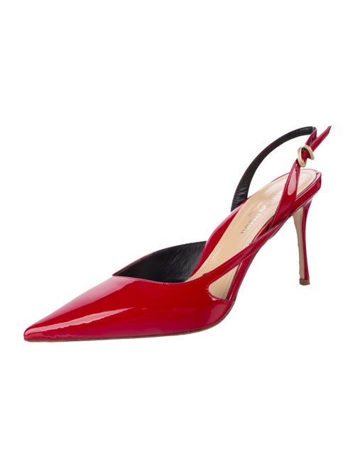 Marion Parke Leather Slingback Pumps
