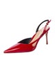 Marion Parke Leather Slingback Pumps