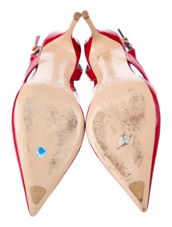 Marion Parke Leather Slingback Pumps