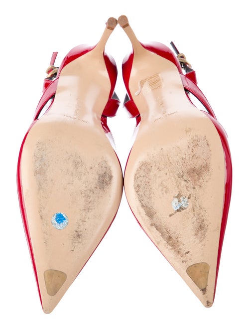 Marion Parke Leather Slingback Pumps