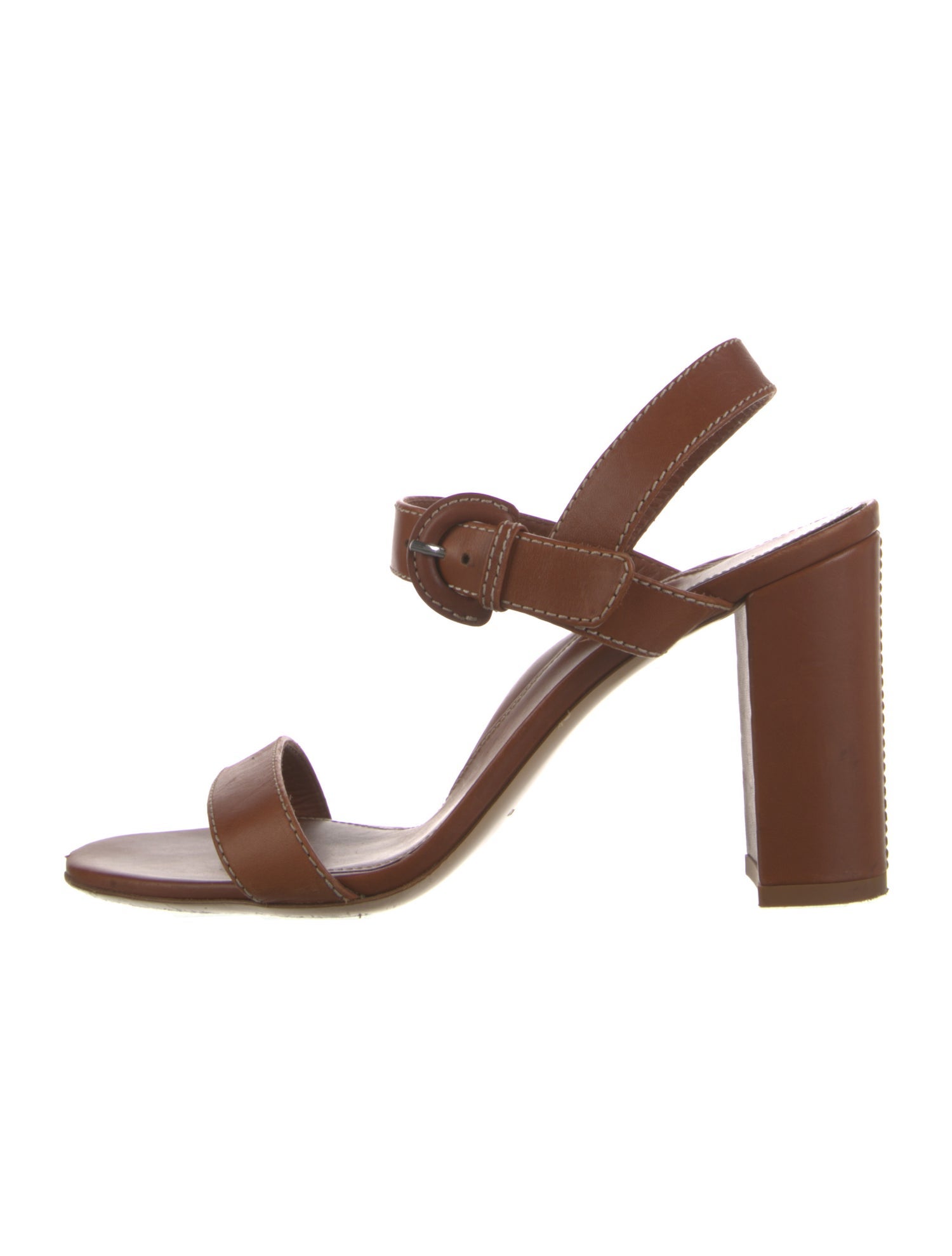 Marion Parke Leather Slingback Sandals