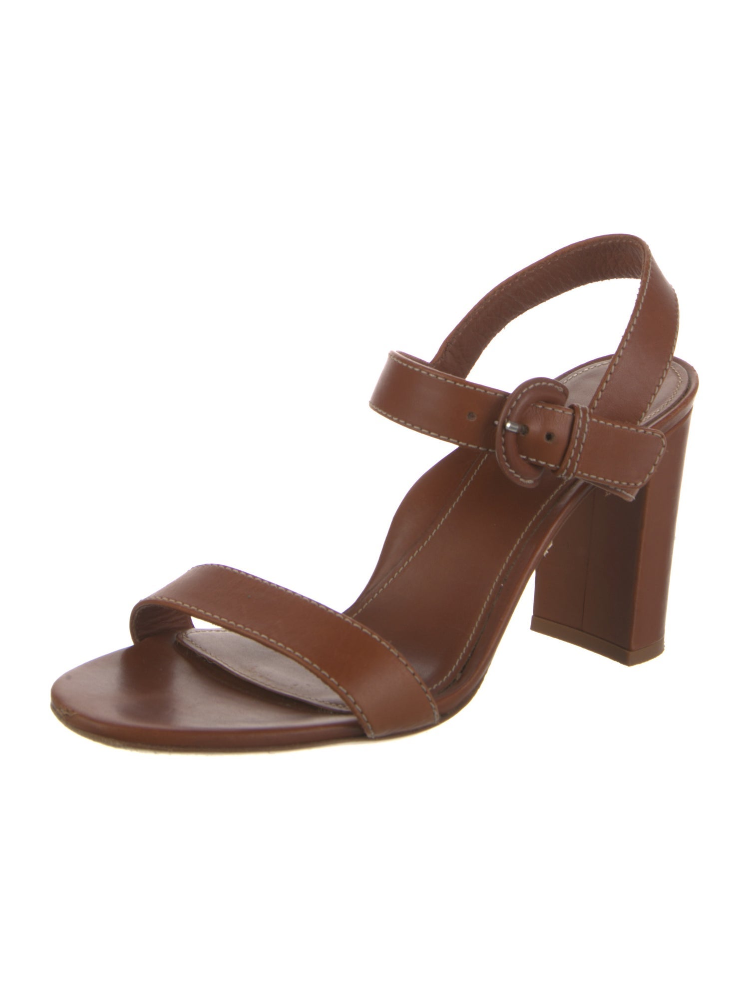 Marion Parke Leather Slingback Sandals