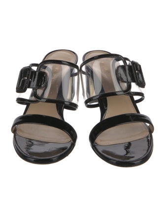 Marion Parke Patent Leather Slides