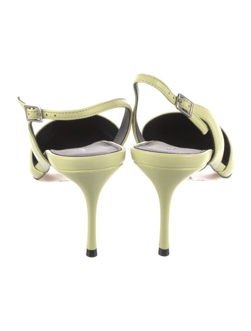 Marion Parke Leather Slingback Pumps