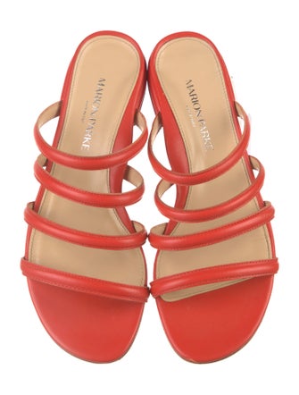 Marion Parke Leather Slides