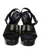 Marion Parke Embossed Leather Sandals