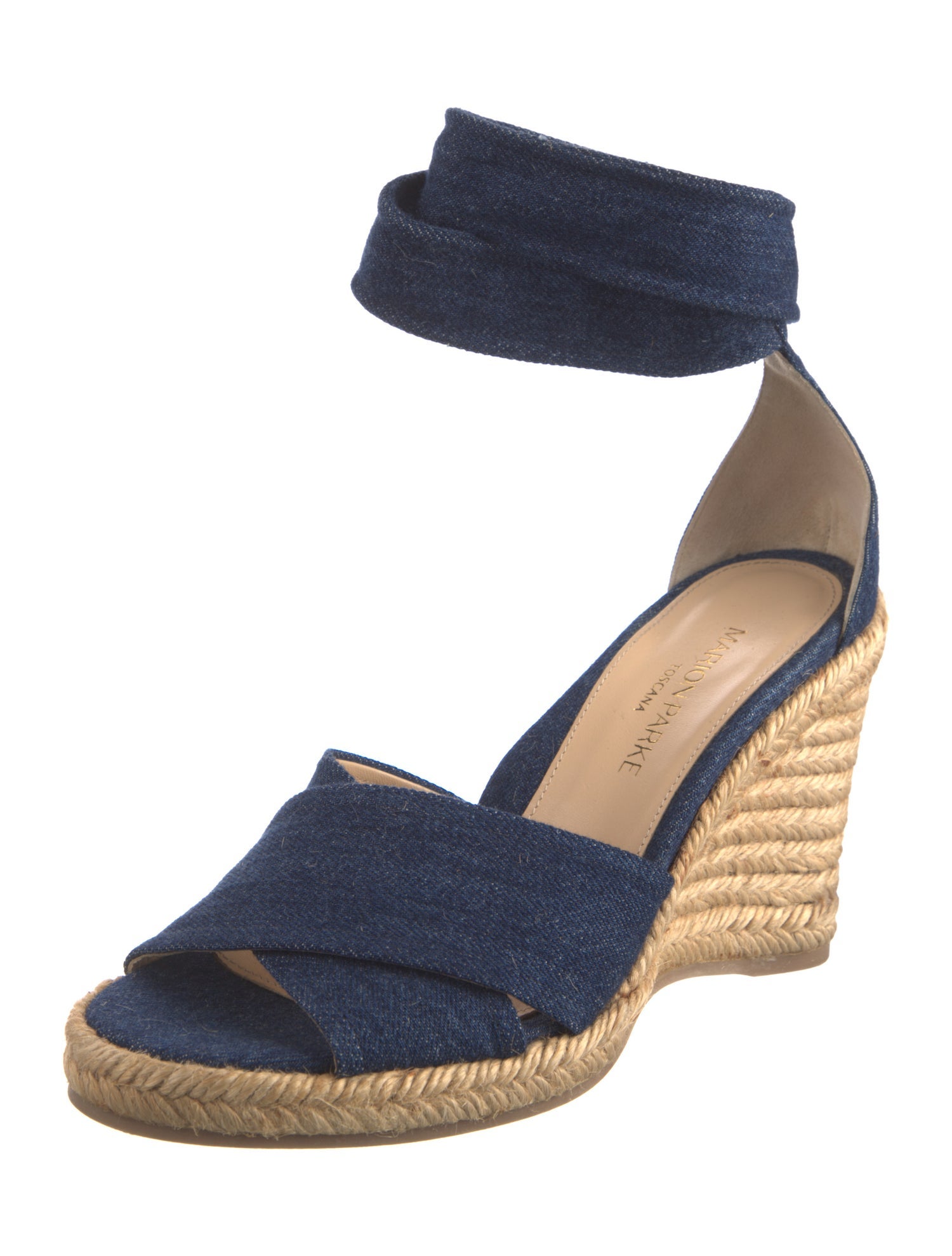 Marion Parke Jute Colorblock Pattern Espadrilles
