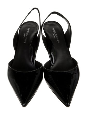 Marion Parke Patent Leather Slingback Pumps