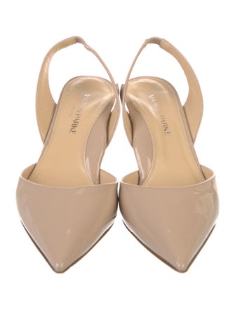 Marion Parke Leather Slingback Pumps