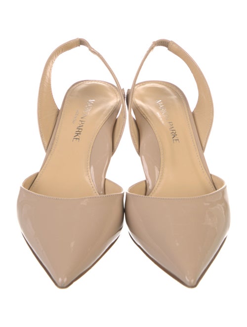 Marion Parke Leather Slingback Pumps