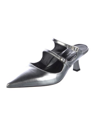 Marion Parke Leather Mules
