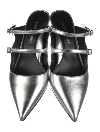 Marion Parke Leather Mules
