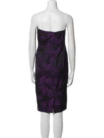 Maria Pinto Strapless Mini Dress