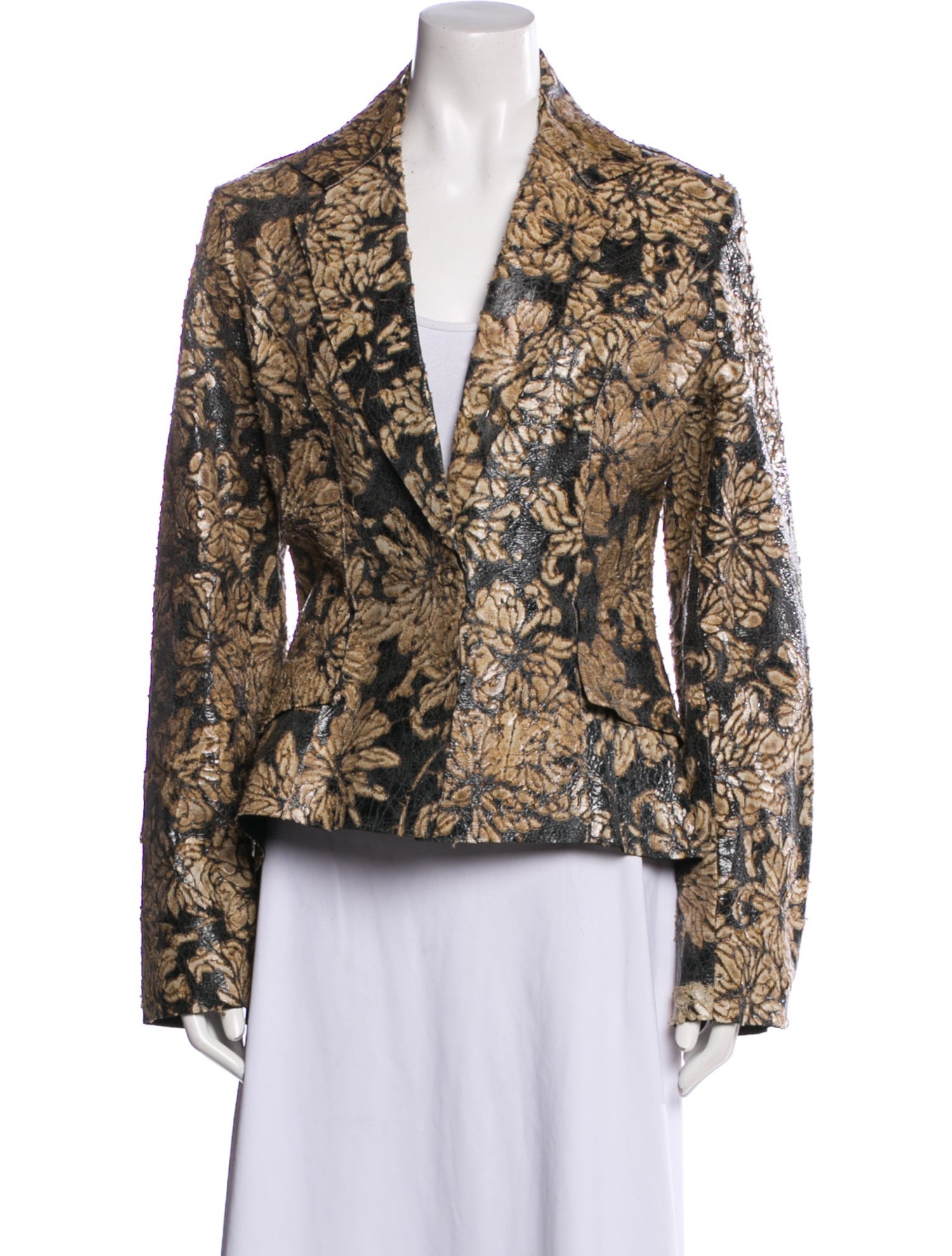 Maria Pinto Printed Blazer