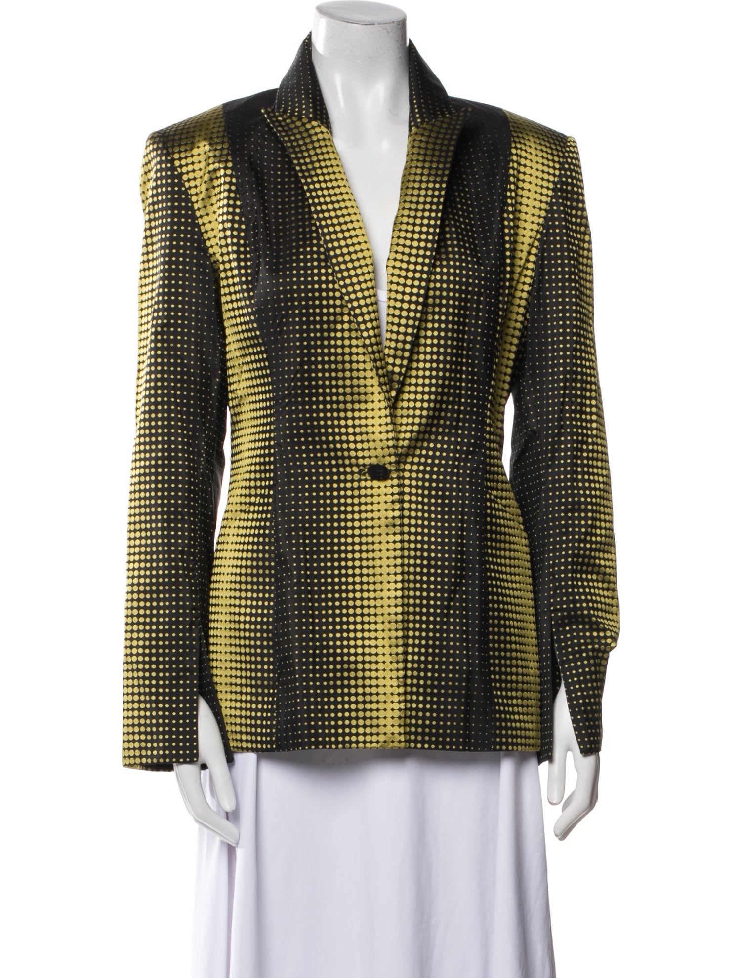 Maria Pinto Polka Dot Print Blazer
