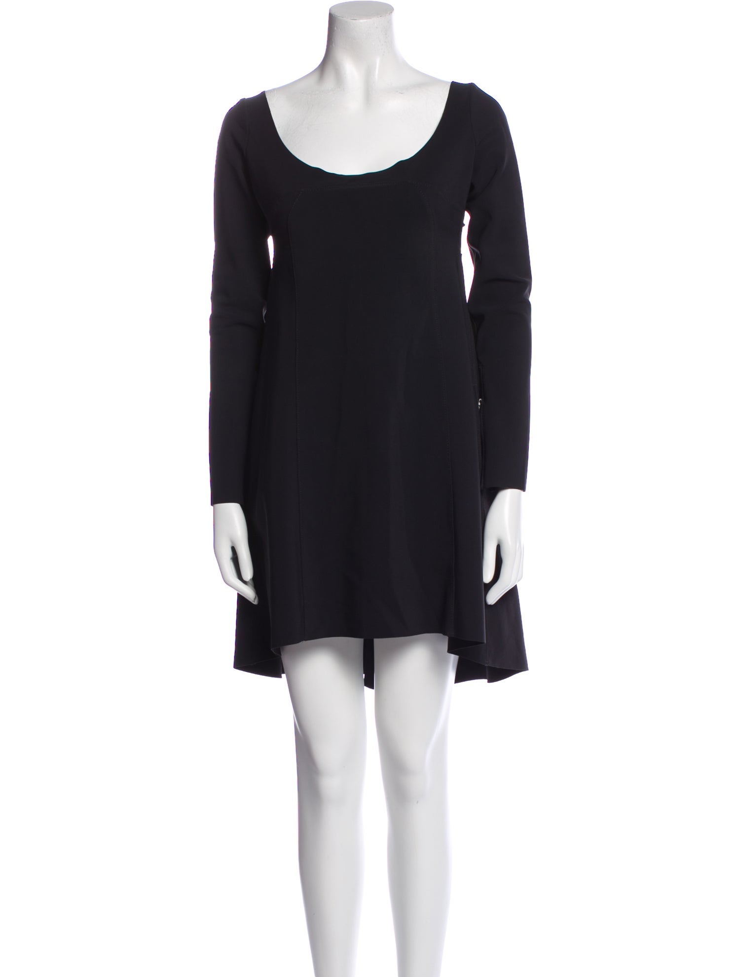 Maria Pinto Scoop Neck Mini Dress