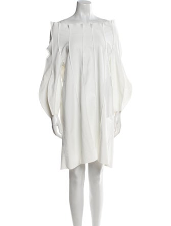 Maria Pinto Off-The-Shoulder Mini Dress