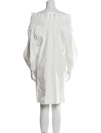 Maria Pinto Off-The-Shoulder Mini Dress