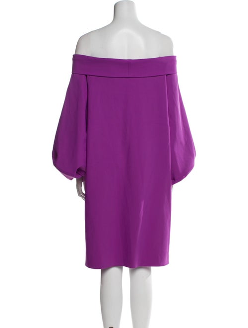 Maria Pinto Off-The-Shoulder Mini Dress