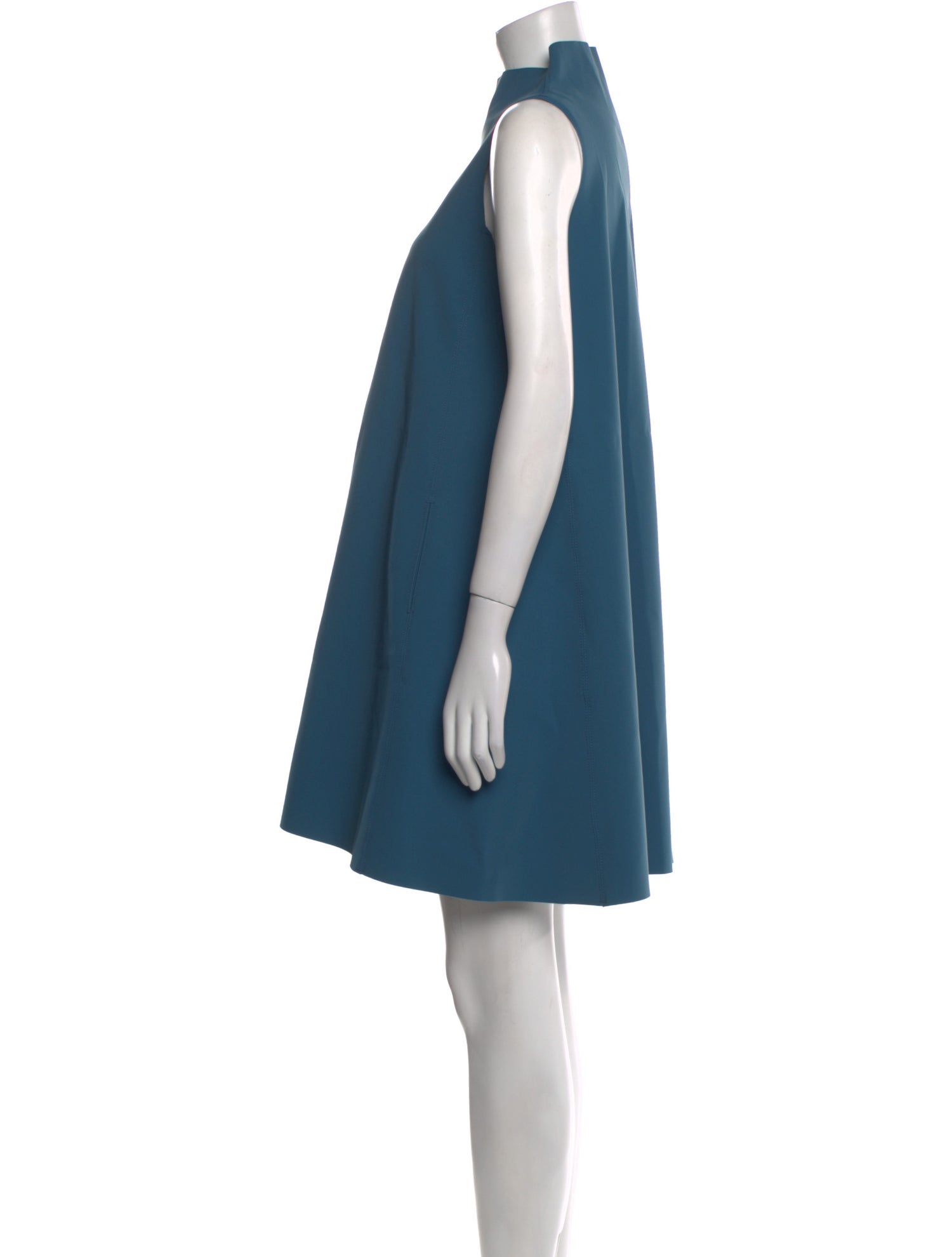 Maria Pinto Mock Neck Mini Dress