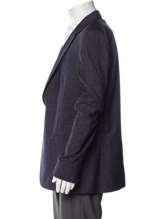 Mr P. Plaid Print Blazer