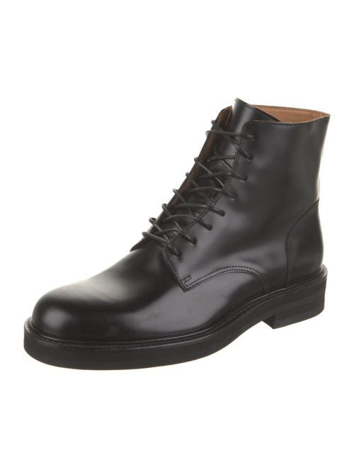 Mr P. Leather Lace-Up Boots