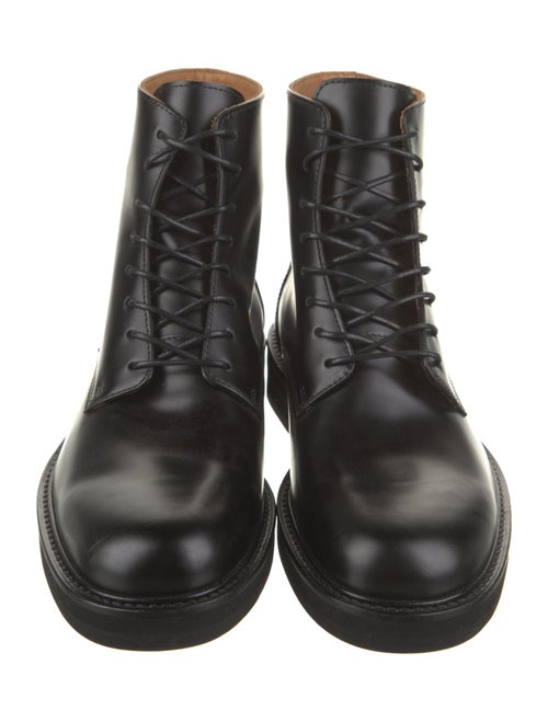 Mr P. Leather Lace-Up Boots