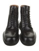 Mr P. Leather Lace-Up Boots