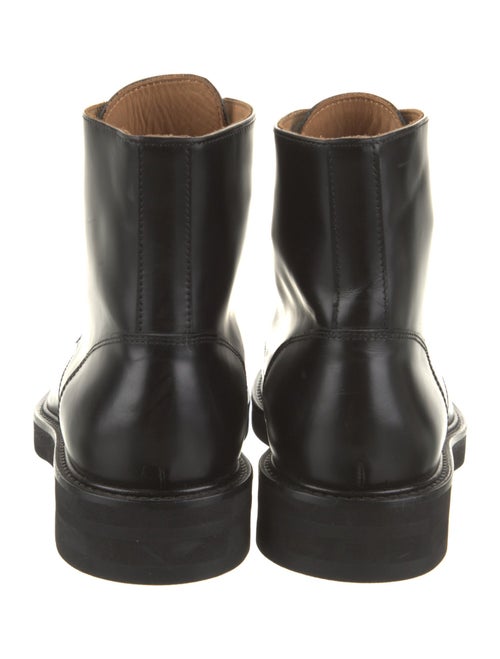 Mr P. Leather Lace-Up Boots