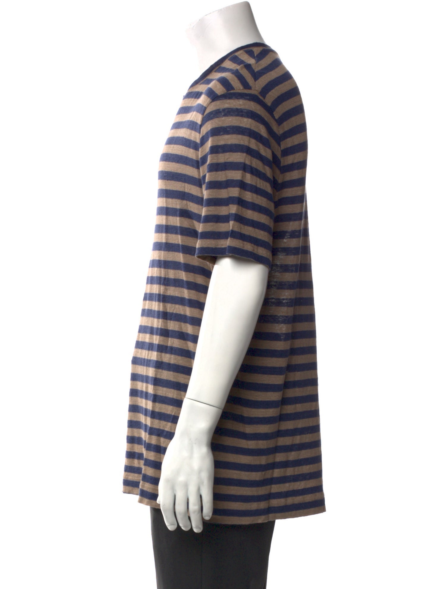 Mr P. Linen Striped T-Shirt