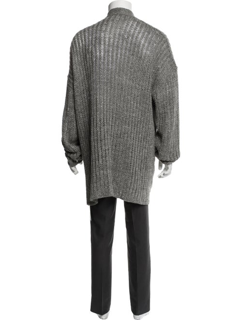 Mr P. Linen Open Front Cardigan