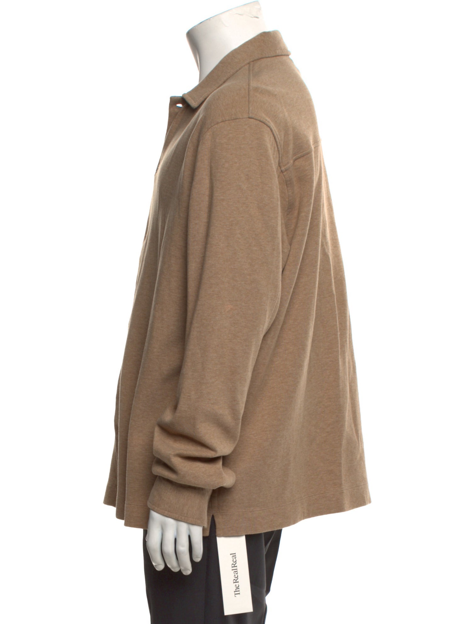 Mr P. Collar Long Sleeve Cardigan