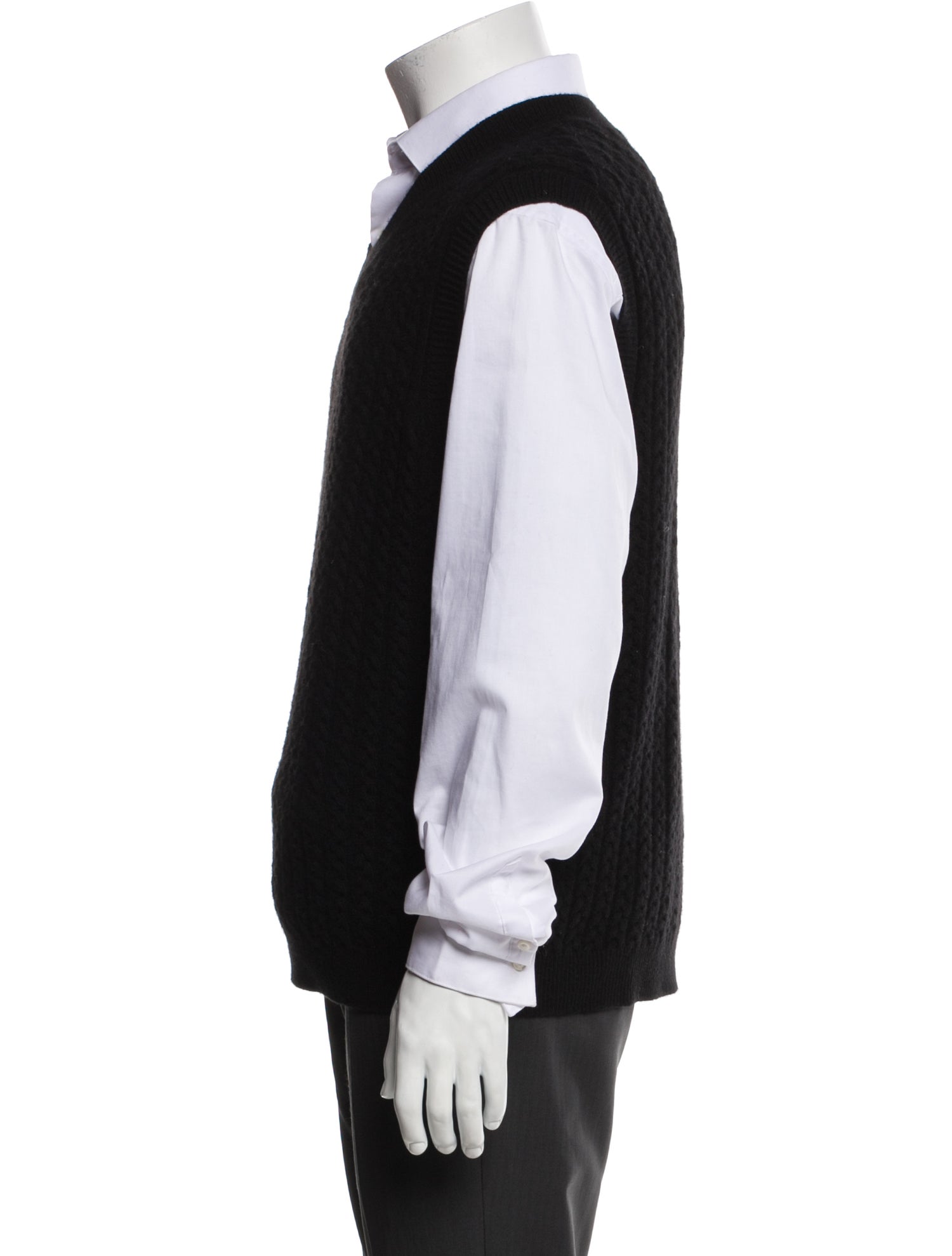 Mr P. Lambswool V-Neck Sweater Vest