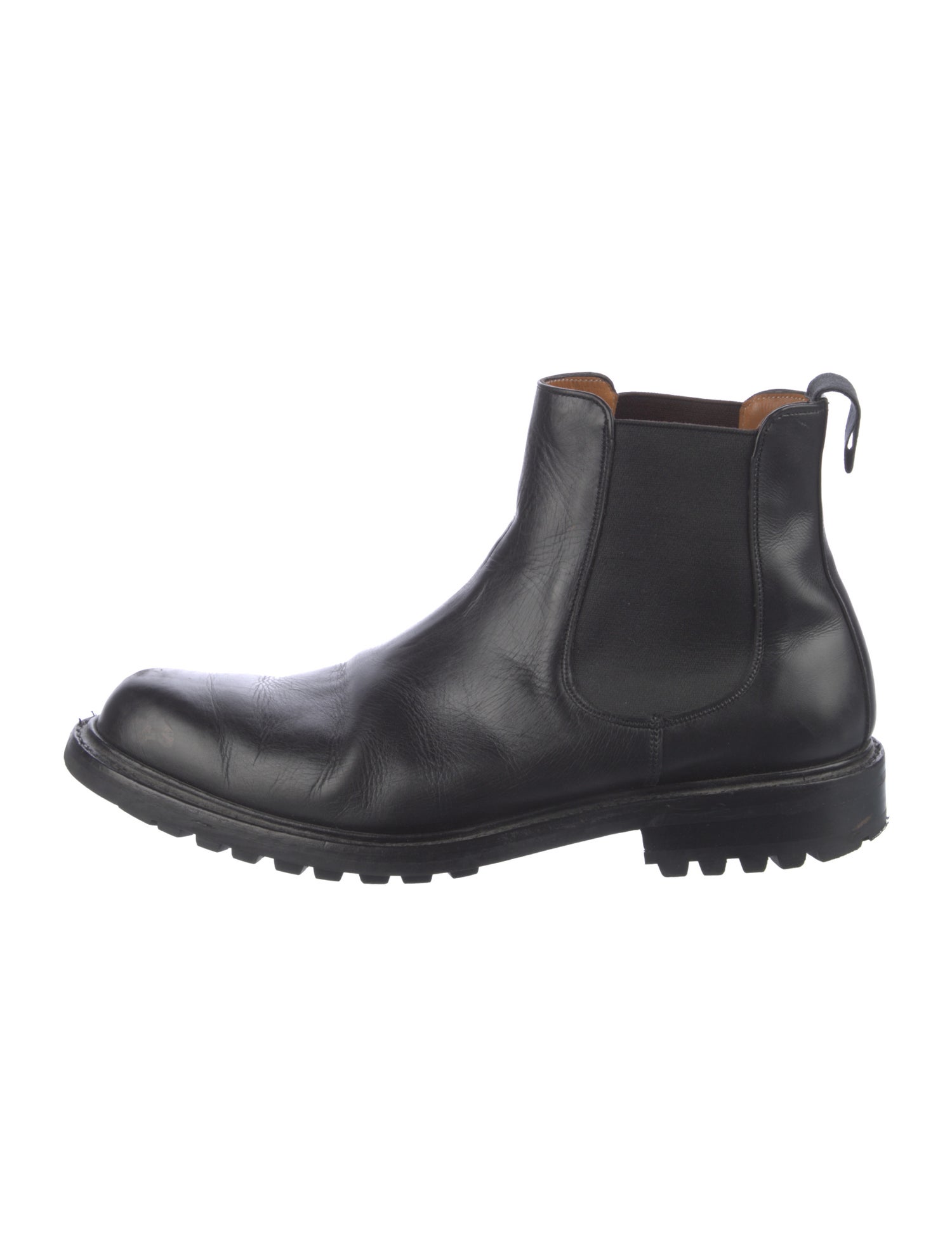 Mr P. Leather Chelsea Boots