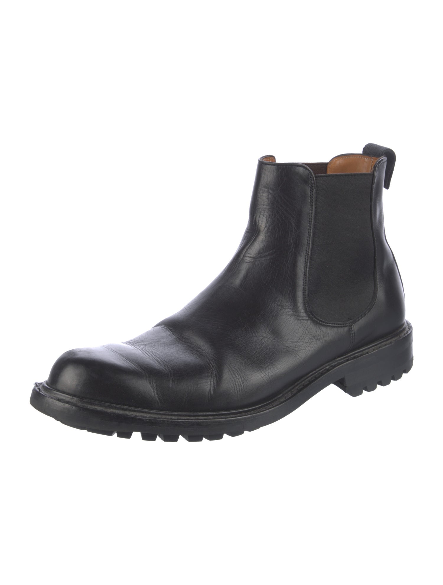 Mr P. Leather Chelsea Boots